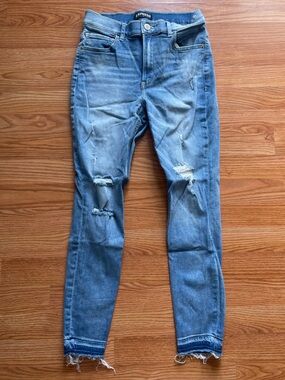 Express High Rise Cropped legging Jeans